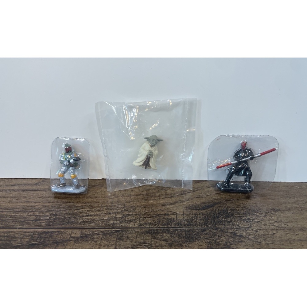 Star Wars Disney Parks Collector Pack Series 4 Darth Maul Yoda Boba Fett Figures